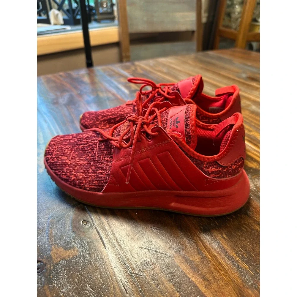 Adidas X_PLR Red Gum Sole Kids Sneakers Athletic Shoes F99739 Kids Size 4Y Youth